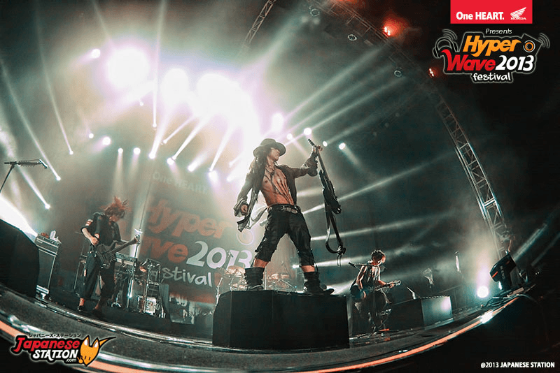 VAMPS performing live at Hyper Wave Festival 2013 in Jakarta